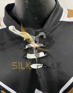 Venta al por Mayor de Camisetas de Hockey sobre Hielo Personalizadas de Alta Calidad para Hombre, 100% Poliéster, Impresión por Sublimación, Transpirables, Ecológicas, Deportivas para Adultos - Product Image 4