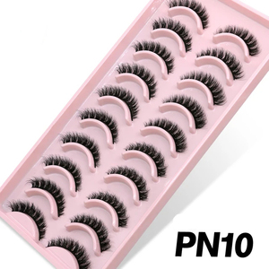 Nouvelles Faux <span class=keywords><strong>Cils</strong></span> 5/10 Paires, <span class=keywords><strong>Cils</strong></span> de Vison <span class=keywords><strong>3D</strong></span> Naturels <span class=keywords><strong>Volume</strong></span> Dramatique, Extensions de <span class=keywords><strong>Cils</strong></span> Faux <span class=keywords><strong>Cils</strong></span> Réutilisables Maquillage - Product Image 4