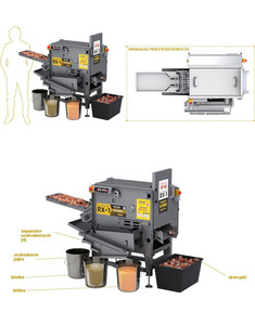 OVO-TECH RX-1 Rompehuevos, Máquina Automática de Separación de Huevos, 220V, Capacidad de 3000-6500 Huevos/Hora - Product Image 1
