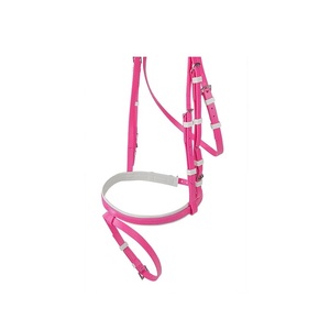 Brida para Caballo de PVC de Primera Calidad en Color Rosa, Accesorio Ecuestre de Alta Calidad para Montar a Caballo, Venta al por Mayor, Fabricantes Indios - Product Image 3