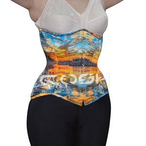 Fabricante de Corsés con Estampado de Atardecer Personalizado - Product Image 1
