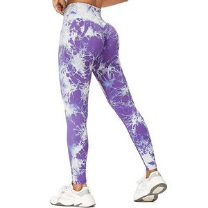 Fournir des services personnalisés Gym & Fitness vêtements athlétique Sublimation Legging 100% coton vente chaude Sexy Yoga Leggings - Product Image 4