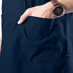 Uniformes Médicos de Nuevo Estilo para Hombres, Uniformes de Enfermería y de Limpieza, Uniformes de Hospital de Poliéster y Algodón - Product Image 4