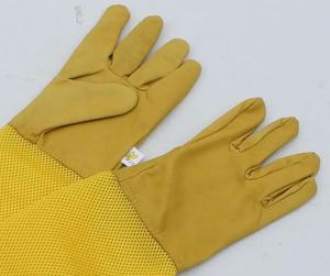 Gants apiculteurs en cuir de chèvre avec manches aérées - Product Image 6