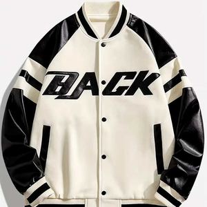 Chaqueta de equipo Letterman en blanco para hombre, fabricantes de chaqueta Letterman personalizada Plain Varsity, chaqueta Varsity de hombre en blanco al por mayor - Product Image 1