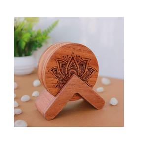 Posavasos cuadrado hecho a mano, diseño personalizado de varios colores, diseño disponible - Product Image 3