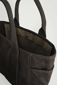 Sac fourre-tout en toile de grande taille de qualité supérieure avec marquage personnalisé, sac en coton réutilisable écologique pour le shopping, les voyages, les événements et la vente au détail - Product Image 5