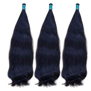 Extensions de cheveux vierges humains de qualité supérieure, cheveux indonésiens bruts à double trame, commande en gros en ligne, vente en gros de cheveux vierges humains de qualité supérieure - Product Image 1