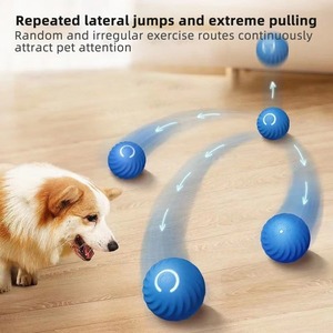 All'ingrosso giocattolo elettrico auto-mobilità intelligente per cani giocattoli per interni giocattolo interattivo per cani energia Smart Dog palla giocattoli OEM - Product Image 2