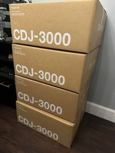 Nuevo y Original Sellado en Caja, Set Completo OEM CDJ-3000 con 1 Año de Garantía, Origen EE. UU. - Product Image 2