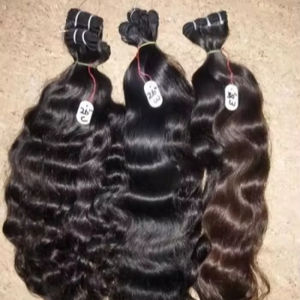 Cheveux humains vierges indiens naturels remy, nouvelle collection 2026, cheveux d'origine humaine, tissage de cheveux humains, vierges, avec bon ems - Product Image 1