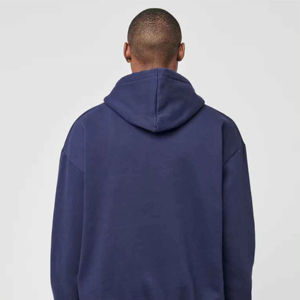 Sudadera gruesa pesada en blanco con hombros caídos para hombre 500 460 400 Gsm logotipo personalizado French Terry Heavyweight Sudadera con capucha de gran tamaño - Product Image 6