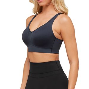 Soutien-gorge de sport pour femme grande taille, ultra doux, dos en Y, décolleté en U, maintien moyen, sans armatures, style crop top, pour yoga, pilates, gym et activités sportives - Product Image 5