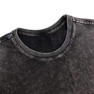 Camisetas de Algodón 100% con Lavado Ácido, de Venta Rápida, Nuevas, Directas de Fábrica, Ajuste Oversize, Servicio OEM, Diseño para Exteriores - Product Image 6