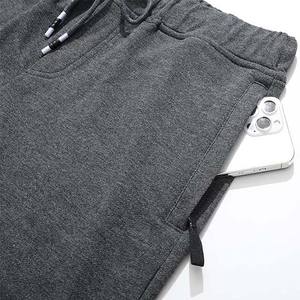 OEM Custom Logo Design <b>Men's</b> High Street Style Cotton Breathable Summer <b>Shorts</b> Solid Color <b>Elastic</b> <b>Waist</b> Jogging <b>Shorts</b> - Product Image 3