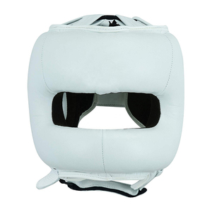 Boxeo Head Gear Fighting Headgear Sparring Kick Boxing Training Head Guard Pu cuero genuino - Product Image 1