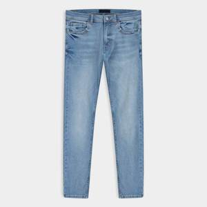 กางเกงผ้ายีนส์แฟชั่นผู้ชายคุณภาพสูงมีกระเป๋าแบบกำหนดเองกางเกงผ้าเดนิมทรงหลวมมีสไตล์ - Product Image 4