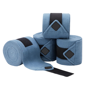 Venta al por mayor de alta calidad caballo envuelve Legging Wrap vendaje al aire libre botas ecuestres Bracer pierna envuelve ecuestre - Product Image 2