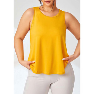 Top vente dames coton débardeur doux respirant été gilet marque privée bas quantité minimale de commande - Product Image 1