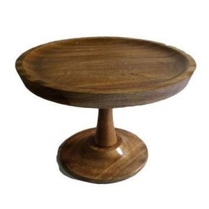 Herramientas de pastel de madera de Mesa para el hogar con soporte de metal para fiestas de restaurante y exhibición de pasteles - Product Image 5