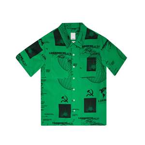 เสื้อเชิ้ตทักซิโด้ลำลองสำหรับผู้ชาย Liberaiders ผ้าฝ้าย 100% ลาย Space Race กันน้ำ แบบจุด  ไซส์ใหญ่ถึง 6XL รับผลิตแบบ ODM - Product Image 1