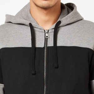 Sudadera con capucha para hombre de calidad superior de mejor estilo de color único Sudadera con capucha para hombre de diseño impreso cliente de secado rápido mezclado algodón básico - Product Image 5
