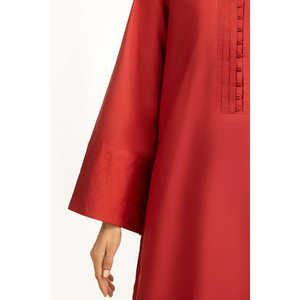 Conjunto Coordinado de Hilo Teñido para Mujer IPST-55054, Blazer y Falda de Satén Estilo Chino, Largo hasta la Rodilla, 100% Algodón, Tallas XS-XL, Atuendos de Invierno - Product Image 1