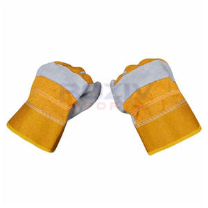 ถุงมือนิรภัยหนังคุณภาพพรีเมียมพร้อมสายรัดข้อมือกันลื่นและปรับได้สำหรับผู้ใหญ่-สั่งซื้อจำนวนมาก - Product Image 4