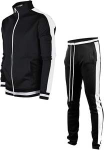 Private Label Tracksuits Wholesale Men Tech Fleece Jogging <b>Suits</b> Full Zipper Hooded <b>Jacket</b> and Sweat Pants Two - Product Image 4