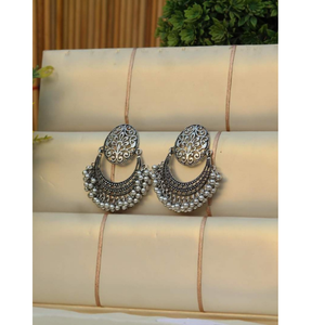 Conjunto de pendientes de aro de estilo bohemio antiguo hecho a mano profesional para mujer, joyería para ocasiones de fiesta - Product Image 4