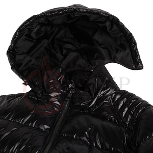 Wholesale Custom Logo Nylon Long Black Winter Quilted Jacket <b>Bubble</b> <b>Coat</b> Men Puffer Jackets Men summer parka - Product Image 6