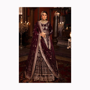 Vestido Pathani tradicional pakistaní de alta calidad para mujer 2024 último diseño al por mayor Color personalizado ODM - Product Image 3