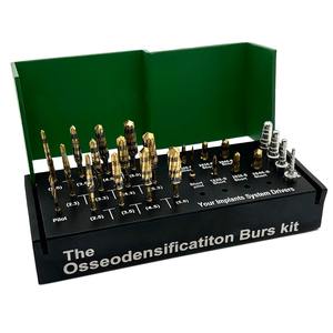 Kit de 24 Piezas de Fresas Dentales para Osteodensificación, Sistema de Implantes de Alveolotomía, Destornilladores, Brocas, Expansión de Crestas, Corte de Hueso - Product Image 3