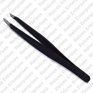 Pinzas de extensión de cejas con logotipo personalizado de etiqueta privada Pinzas de cejas de acero inoxidable de calidad superior en cantidad a granel - Product Image 1