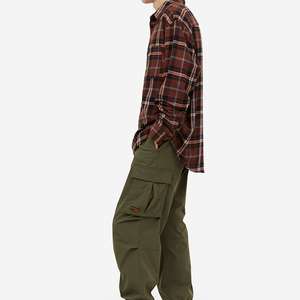 Pantalon de jogging cargo décontracté pour hommes Cordon de serrage Taille Plusieurs poches - Product Image 2