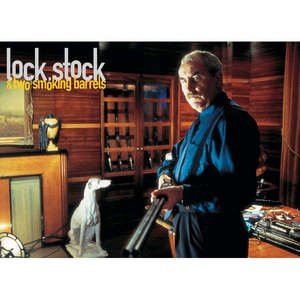 Postcard Lock Stock & Two Smoking Barrels: Diseño de póster llamativo con un título intrigante - Product Image 1