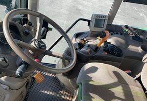 Tracteur John Deere 2025 d'occasion, 120 CV, 4 roues motrices, tracteur agricole 4x4, moteur diesel |   Tracteur John Deere 6215R MFWD d'occasion de 2017 - Product Image 5