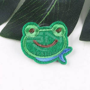 แผ่นปักโลโก้ตามสั่งแผ่นเย็บแฮนด์เมดคุณภาพระดับพรีเมียมพร้อมผ้าลูกไม้ตกแต่งจากโรงงานโดยตรง - Product Image 4