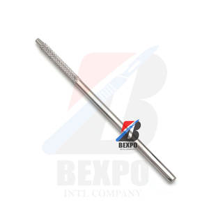 Poignée dentaire de miroir de bouche 6 côtés forment des instruments de taille de 8mm 12.5cm - Product Image 4