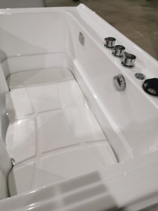 <span class=keywords><strong>Baignoire</strong></span> Spa <span class=keywords><strong>Rectangulaire</strong></span> Moderne Autoportante pour Chiens avec Ozone et Massage par Air, Écologique, Idéale pour Appartement - Product Image 5
