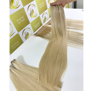Extensiones de Cabello Vietnamita 100% Remy Natural, Color Piano, Punta I, Trama Doble a Máquina, Cabello Virgen Doblemente Estirado, Grado 12A, Timehair - Product Image 2