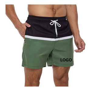 Pantalones cortos de malla ligeros 2025 para hombre con cintura con cordón, pantalones cortos para correr con logotipo personalizado para deportes y pantalones cortos de gimnasio para hombre - Product Image 1