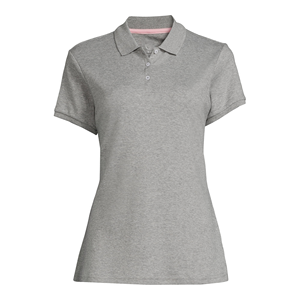 Meilleure vente femmes 100% coton pour Polo couleur unie à la mode Slim Fit Turn Collar Design respirant Style décontracté - Product Image 1