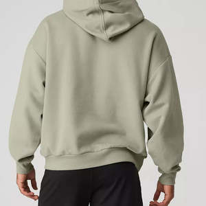 OEM Logo personnalisé hommes ras du cou pulls à capuche et sweatshirts 100% coton hiver polaire imprimé motif approvisionnement en gros ODM - Product Image 1