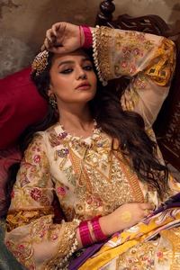 Robes de soirée longues pour femmes, robes de soirée musulmanes à une épaule, robes de fiançailles à volants, robes de soirée naturelles respirantes, illusion - Product Image 2