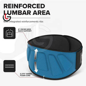 Cinturón de levantamiento de pesas de neopreno ligero más vendido 2025 Cinturón de levantamiento de pesas de neopreno cómodo - Product Image 6