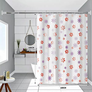 CASAMAX WL AP-1009 Tenda Doccia in Plastica 180x180cm, Box Doccia Creativo, Lussuoso, Elegante, Portatile, Classico e Durevole - Product Image 4