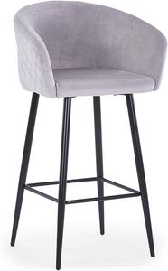 High Quality White Metal Modern <b>Adjustable</b> Bar Chair with Comfort Soft Seating Hot Selling Bar Furniture Latest chair - Product Image 2