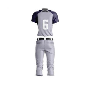 Uniforme de béisbol más vendido de contraste de color, uniforme de béisbol de equipo de fabricación profesional - Product Image 2