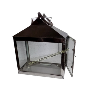 Linterna de acero inoxidable y vidrio de la mejor calidad para eventos, bodas, sala de estar y entrada - Product Image 4